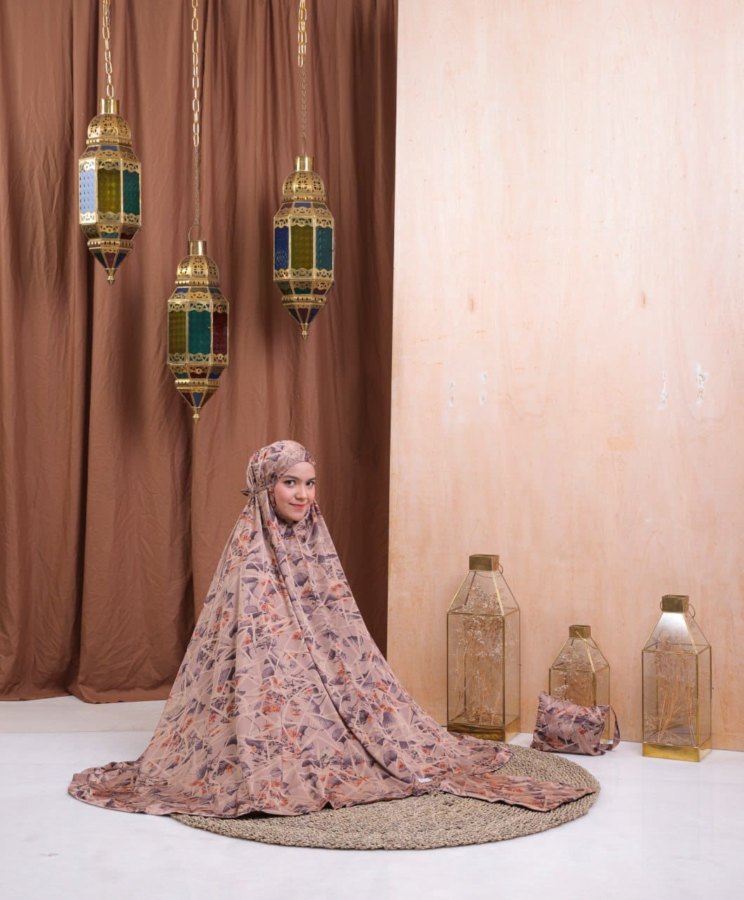 PO! Zayna! Armani Silk Telekung in beautitul Designs