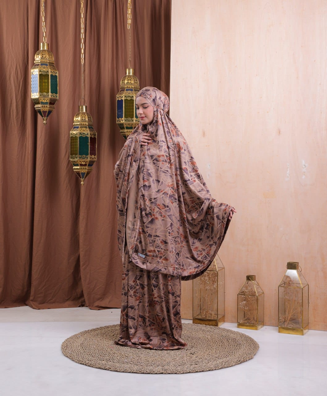 PO! Zayna! Armani Silk Telekung in beautitul Designs