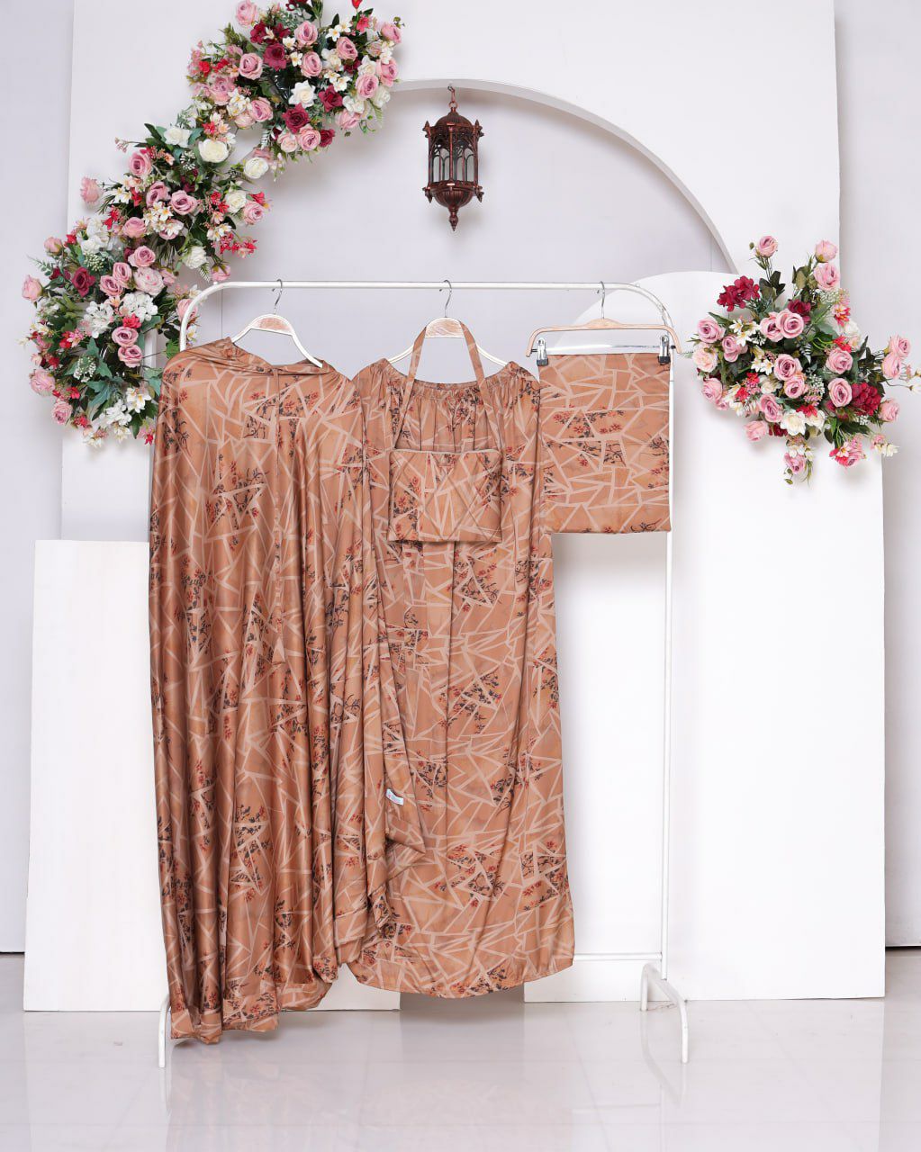 PO! Zayna! Armani Silk Telekung in beautitul Designs