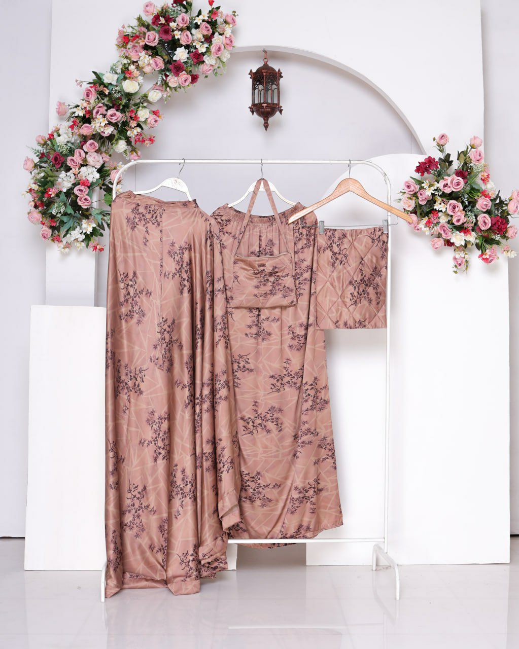 PO! Zayna! Armani Silk Telekung in beautitul Designs