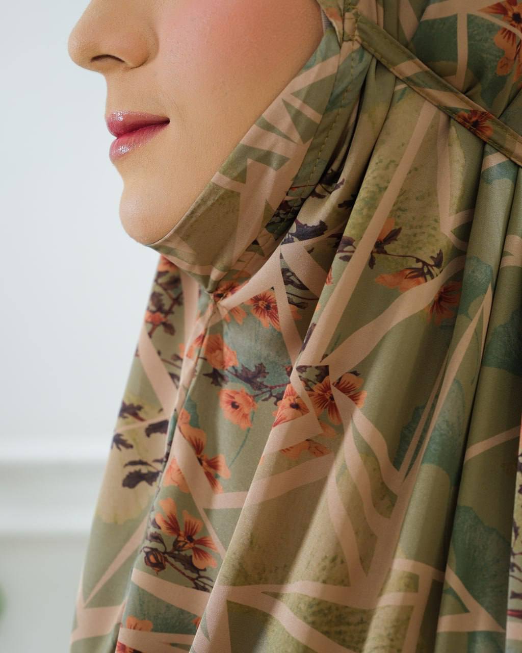 PO! Zayna! Armani Silk Telekung in beautitul Designs