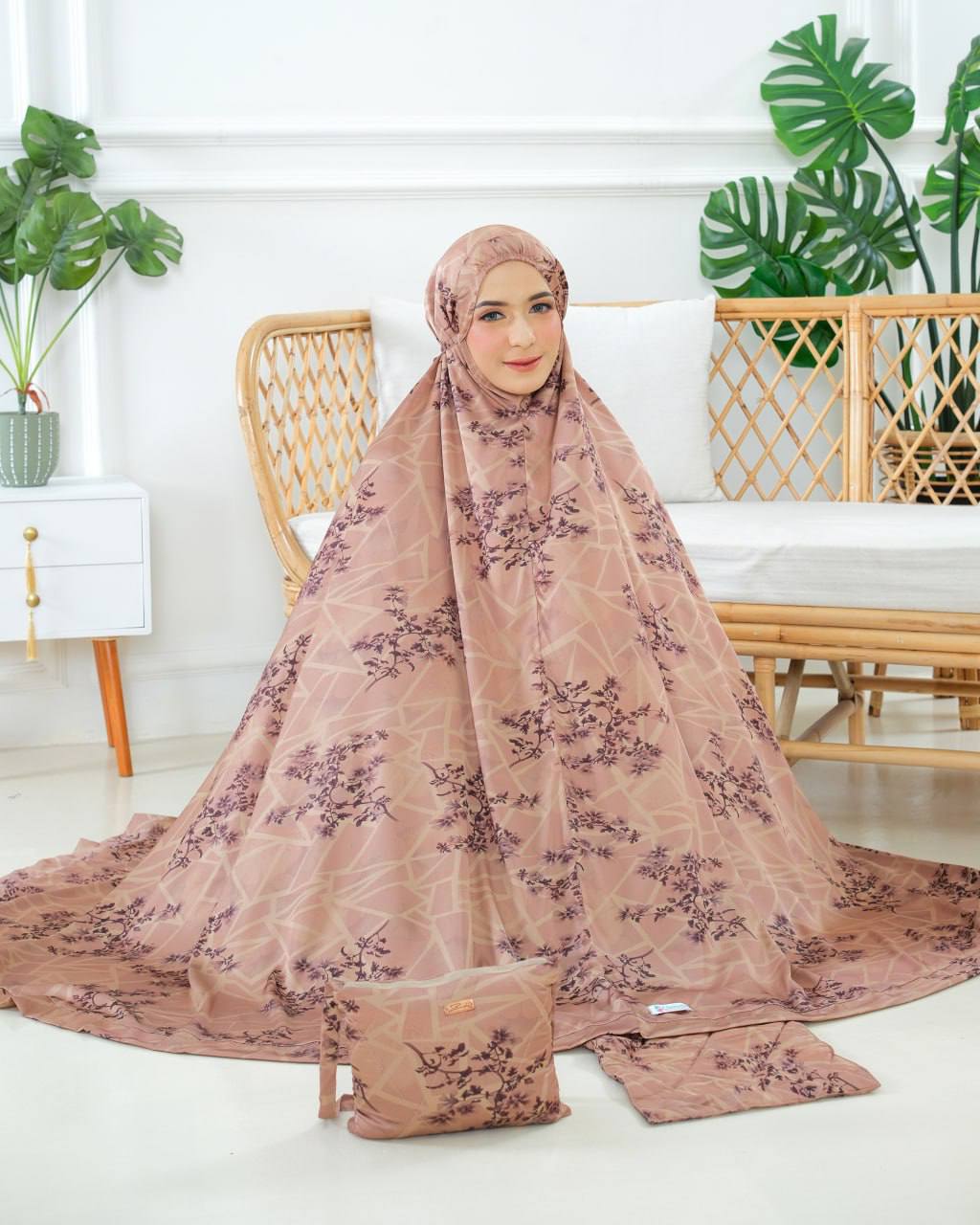 PO! Zayna! Armani Silk Telekung in beautitul Designs