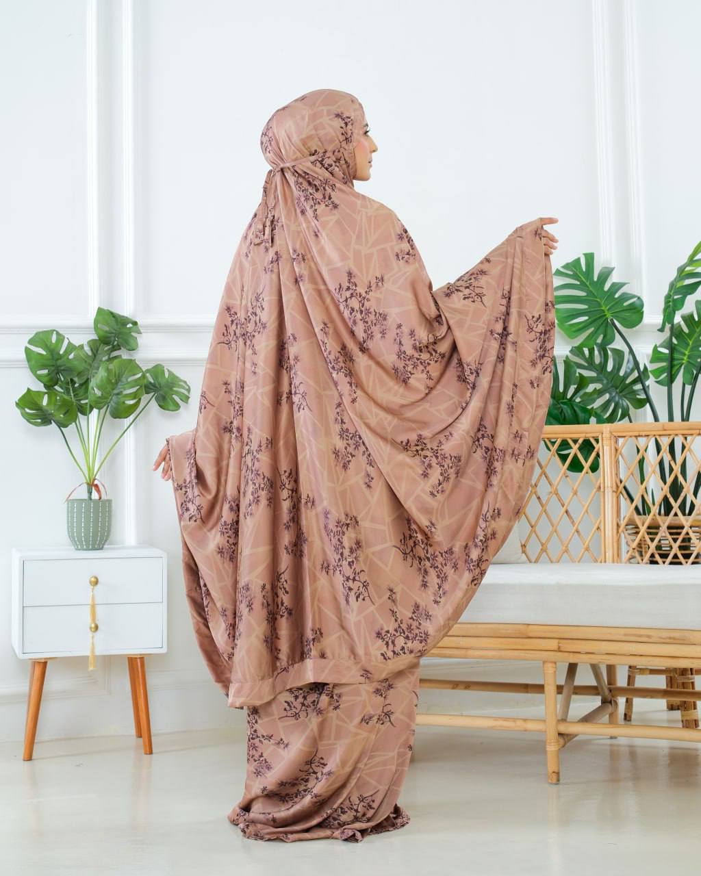 PO! Zayna! Armani Silk Telekung in beautitul Designs