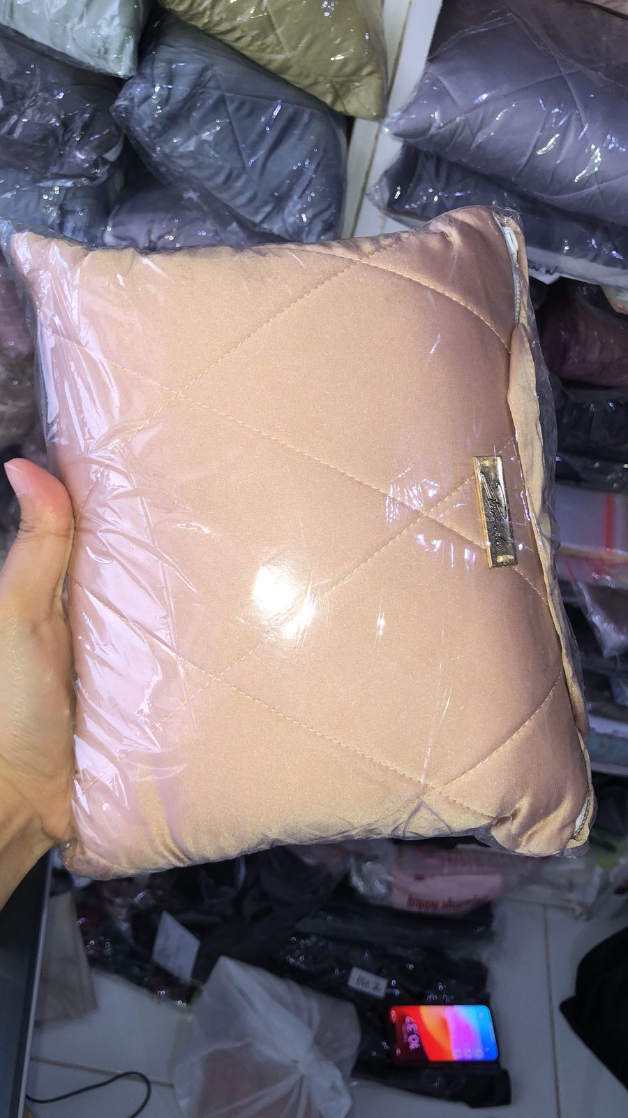 Pre Order. Zalina Armani Silk Telekung