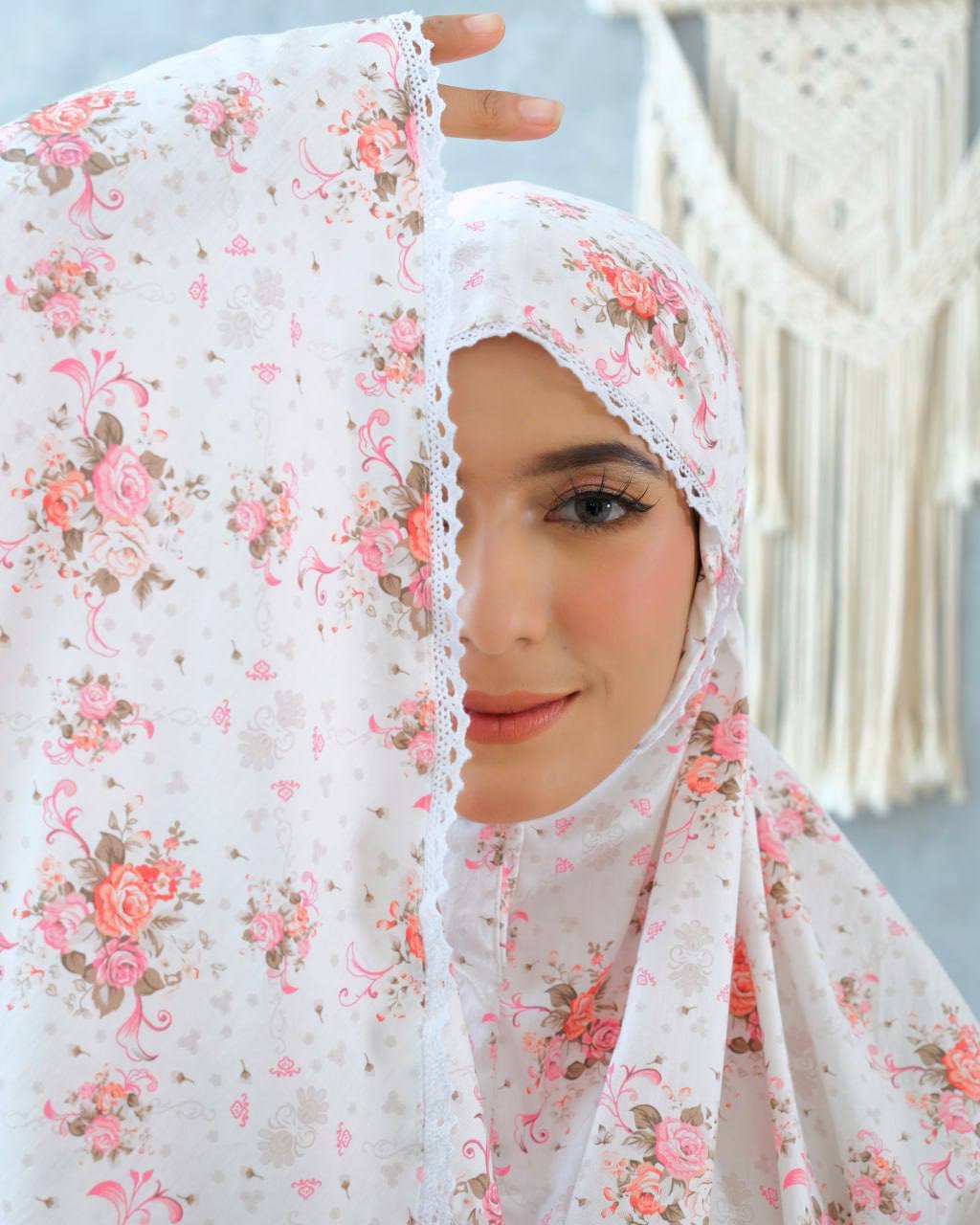 Pre Order! Garden Rose Series! Japanese Cotton Telekung