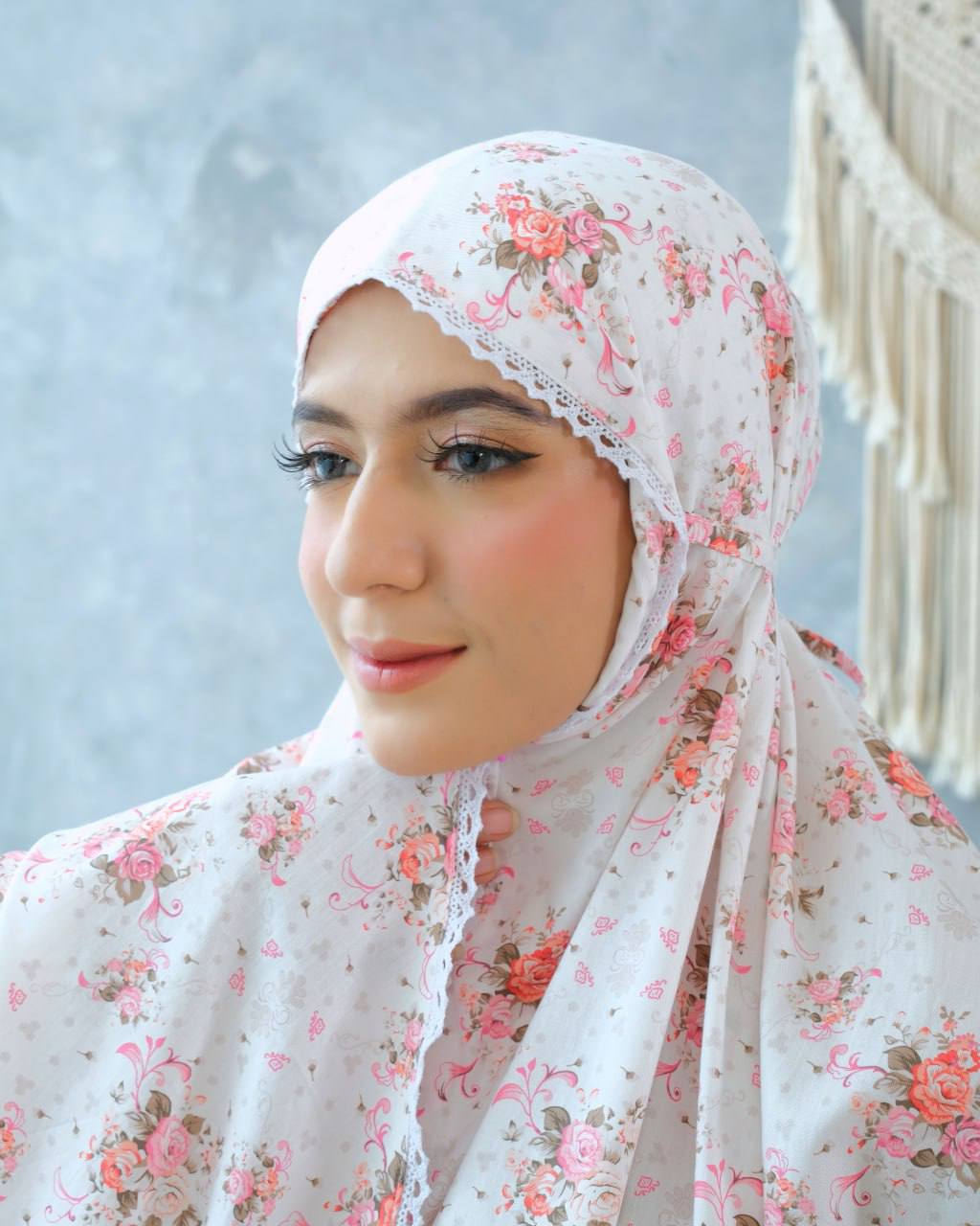 Pre Order! Garden Rose Series! Japanese Cotton Telekung