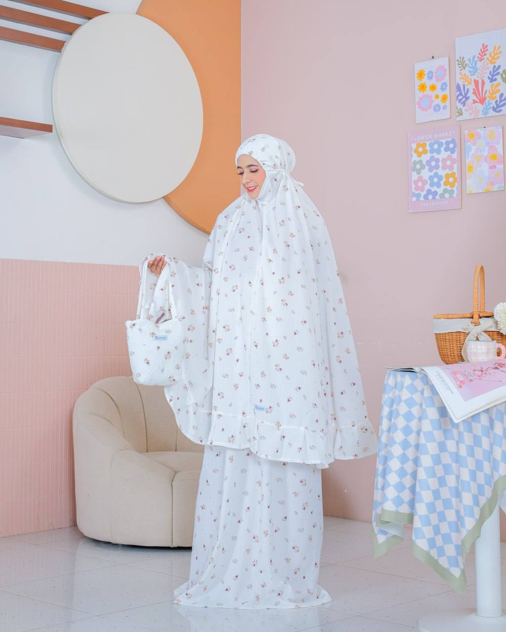 Kaila Crinkle Telekung (Instock & Pre Order)