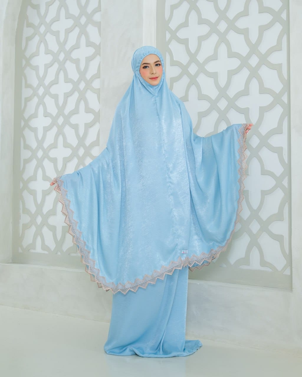Pre Order! New! Santorini Silk Telekung