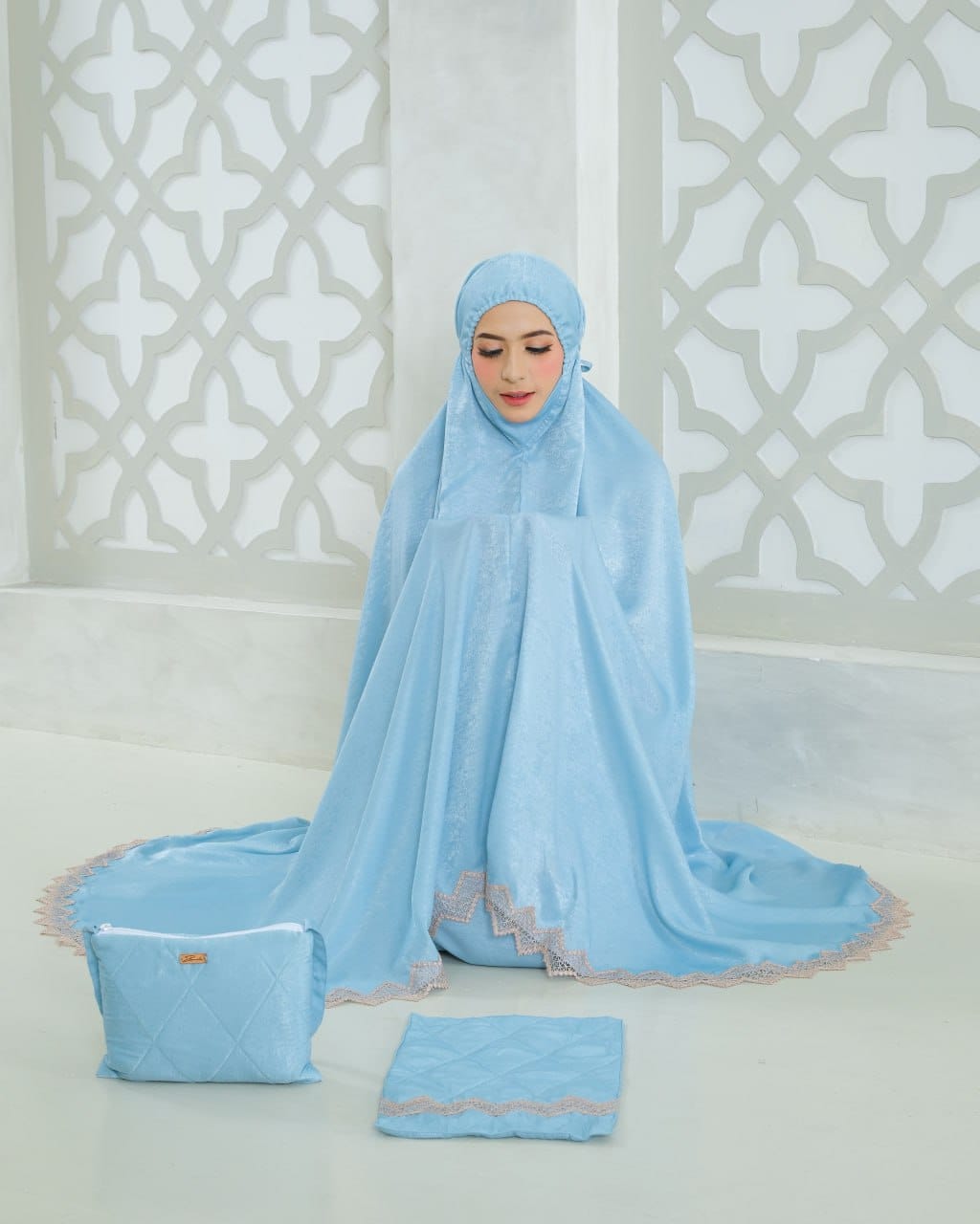 Pre Order! New! Santorini Silk Telekung
