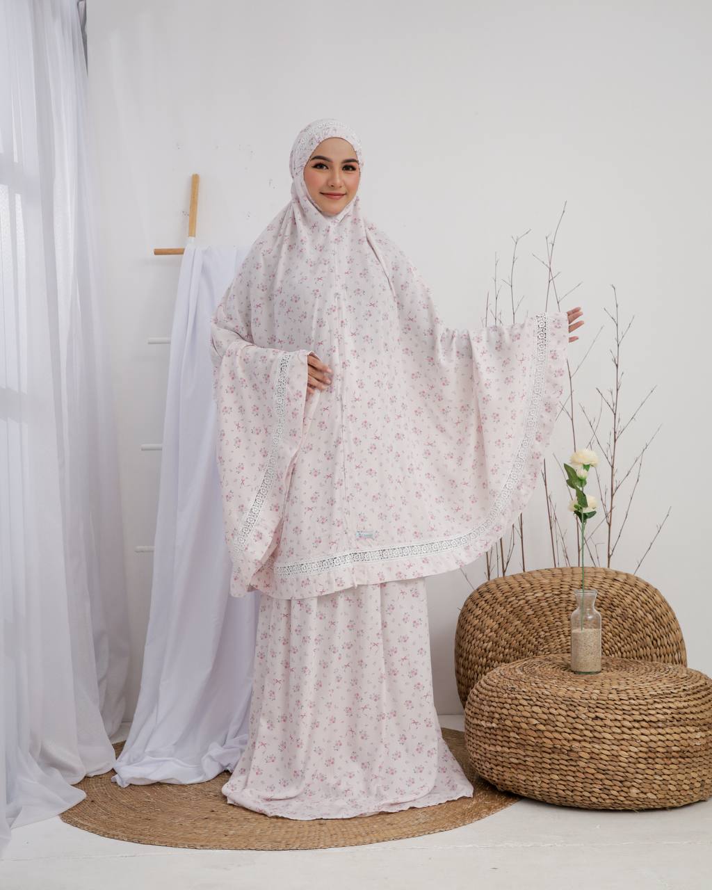 New! Nora Signature Rayon Valencia Telekung(Pre Order)