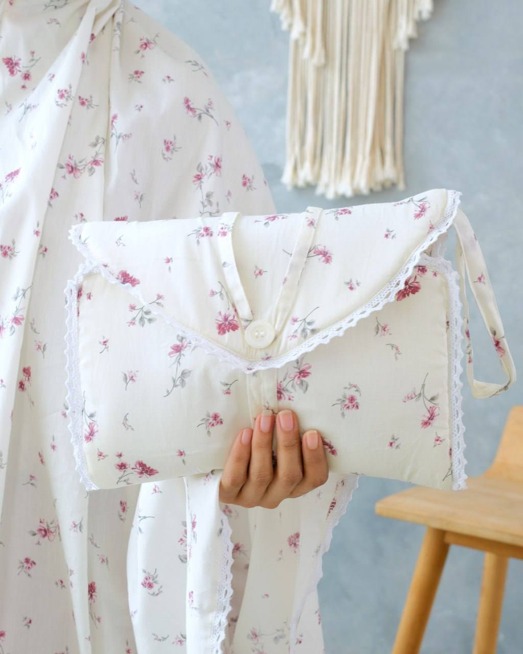 Pre Order! Poppy! Japanese Cotton Telekung