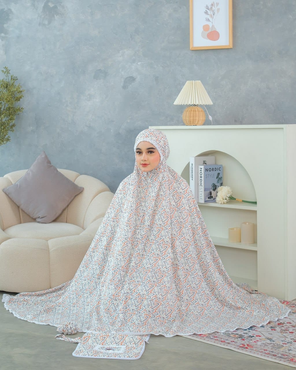 Pre Order! Ayda 2 in 1! Signature Rayon Telekung