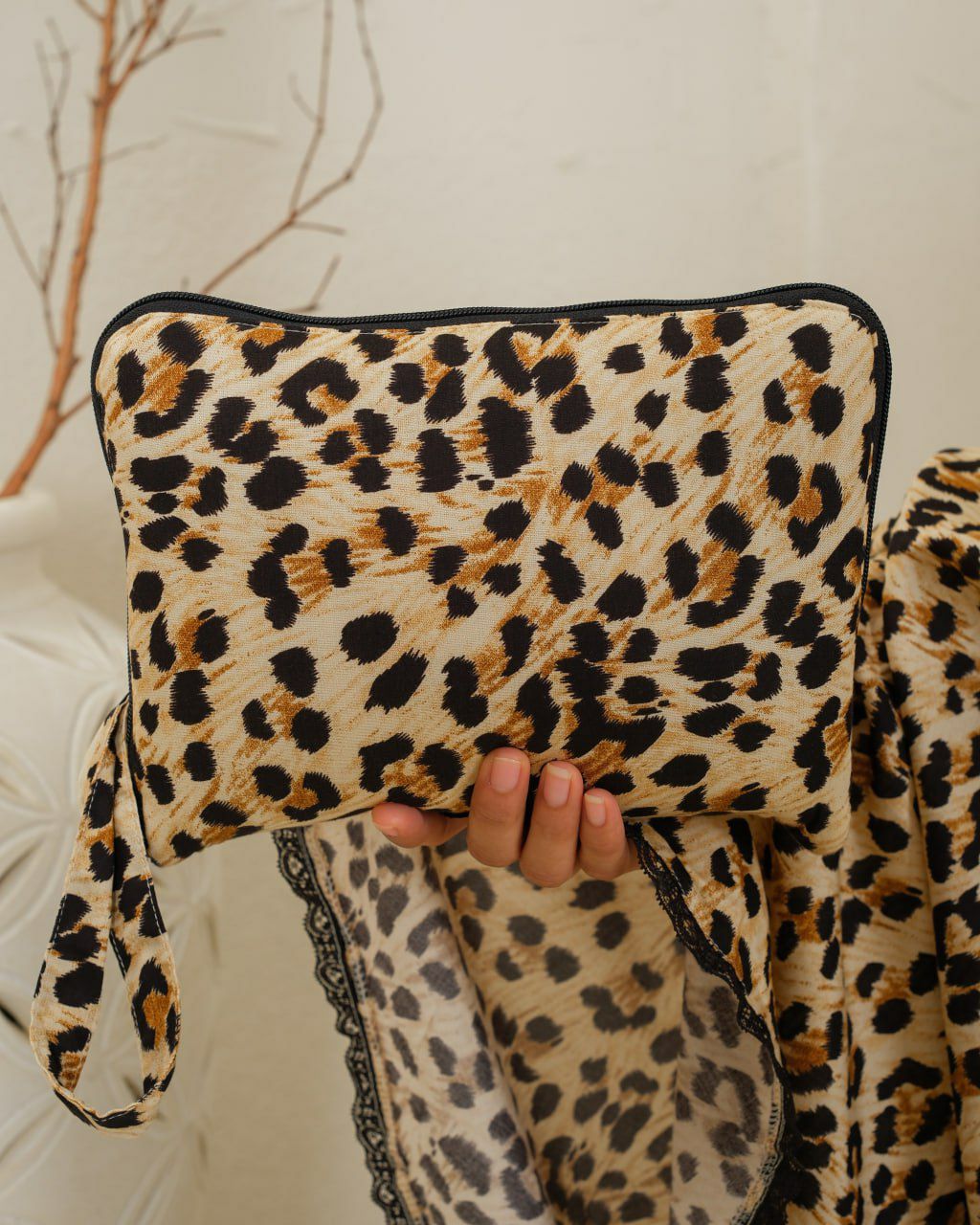 New! Leopard ! Signature Rayon Prayer Wear(Pre Order)