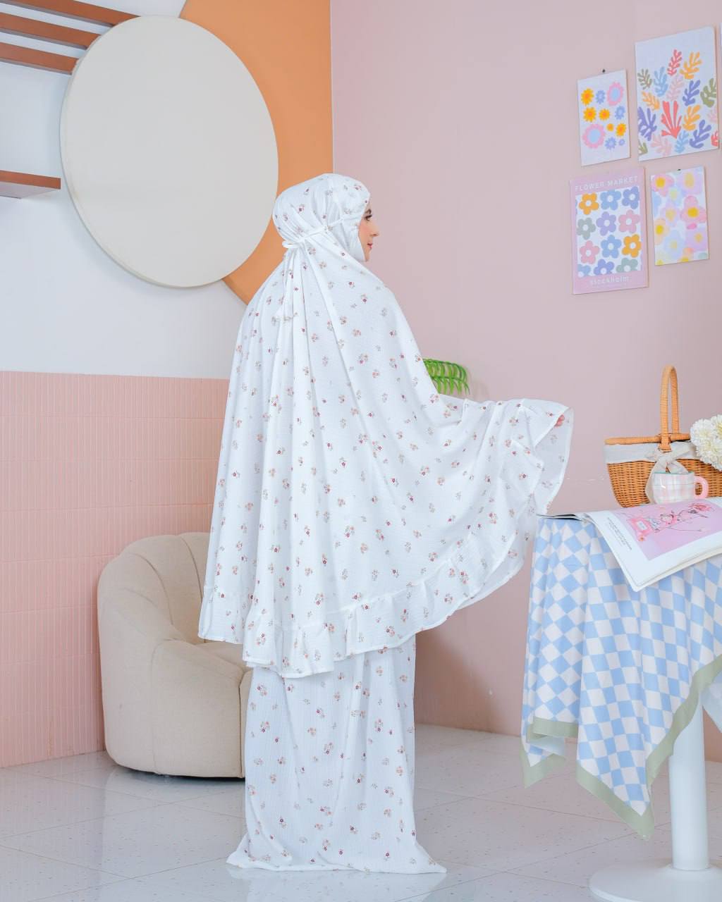 Kaila Crinkle Telekung (Instock & Pre Order)
