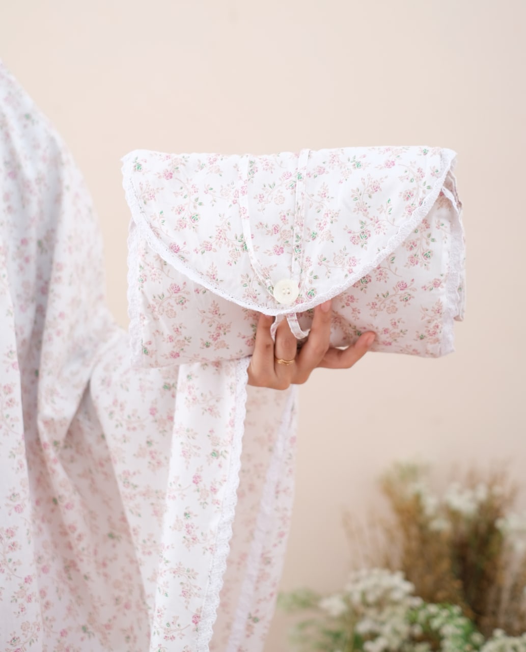 Pre Order! Baby Rose 2.0! Japanese Cotton Telekung