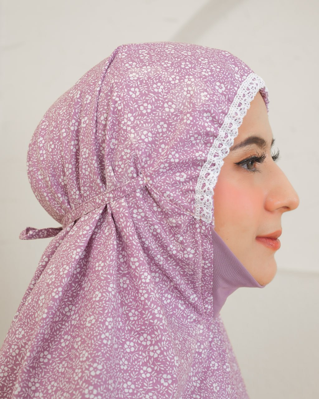 Pre Order! Namira Premium ! Japanese Cotton Telekung (with Jersey Chin)