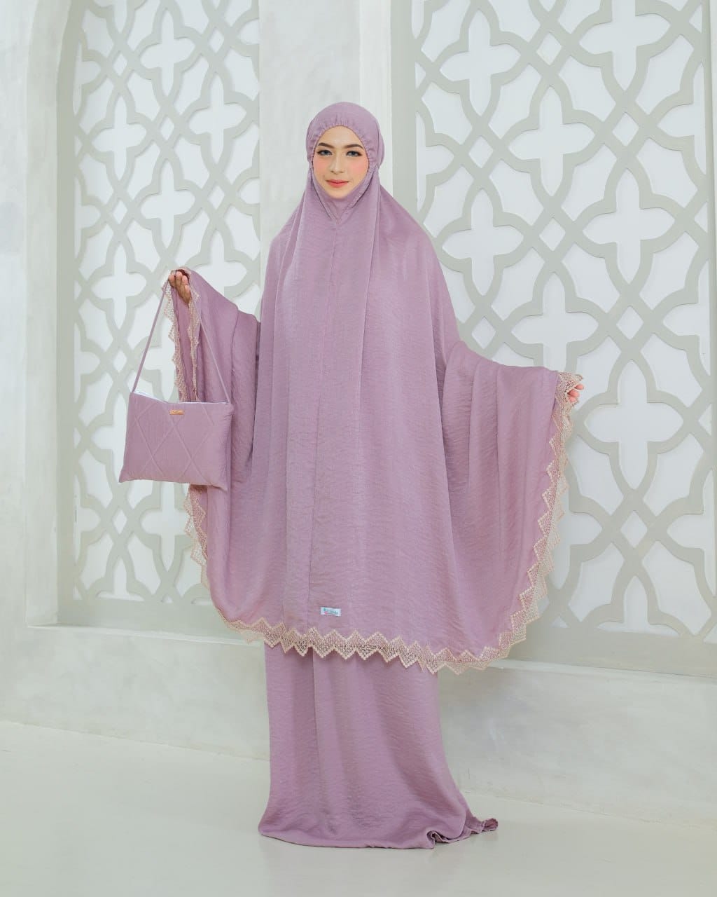 Pre Order! New! Santorini Silk Telekung