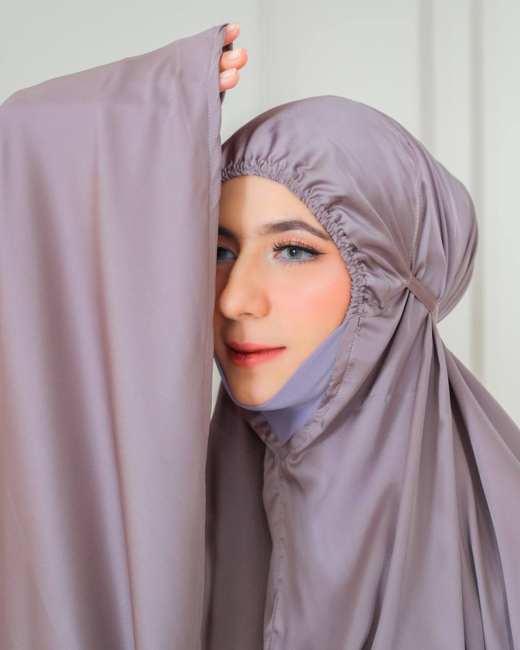 Pre order! Aleena Mini- Travel Silk Telekung