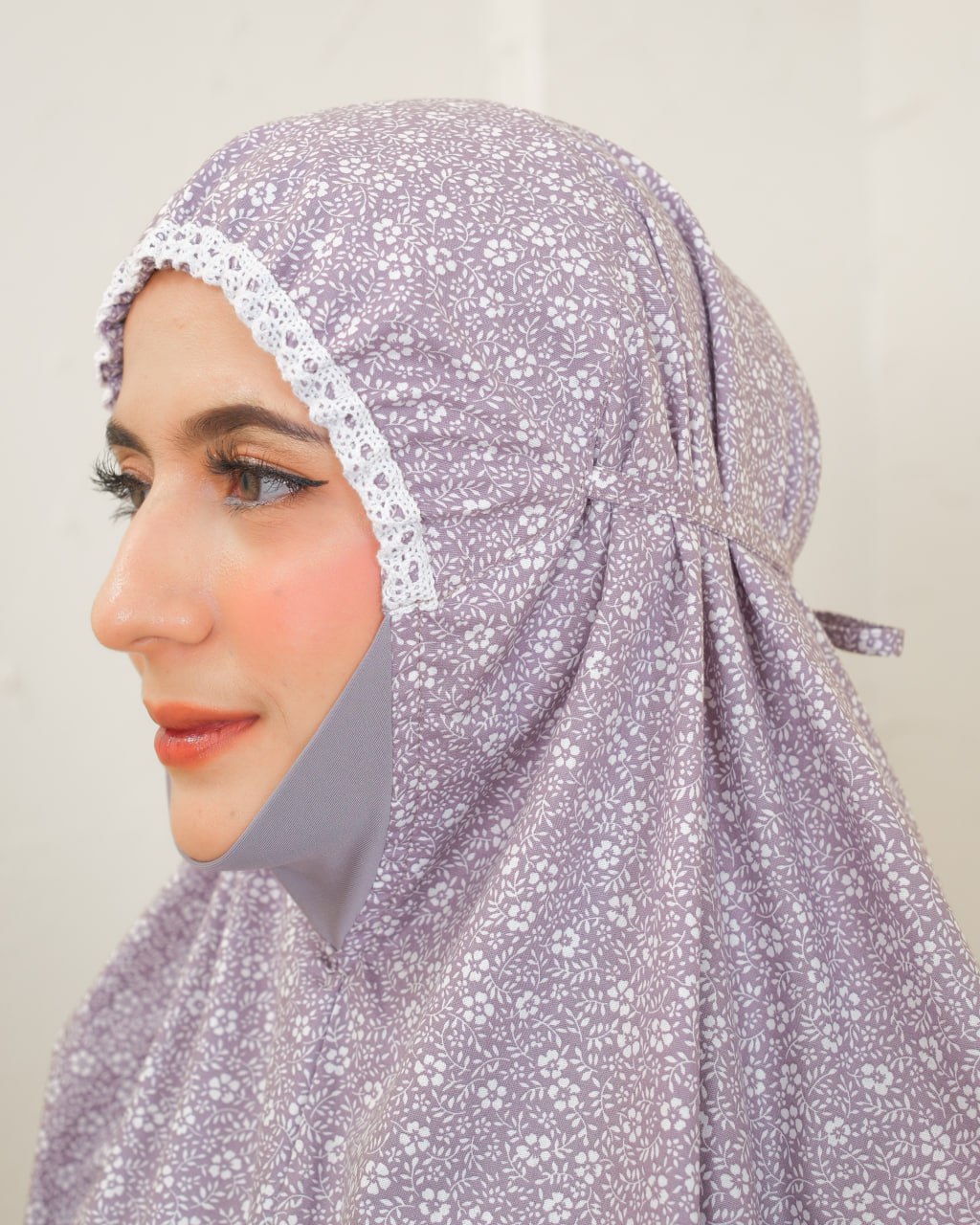 Pre Order! Namira Premium ! Japanese Cotton Telekung (with Jersey Chin)