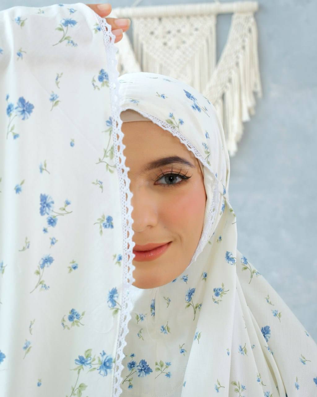 Pre Order! Poppy! Japanese Cotton Telekung