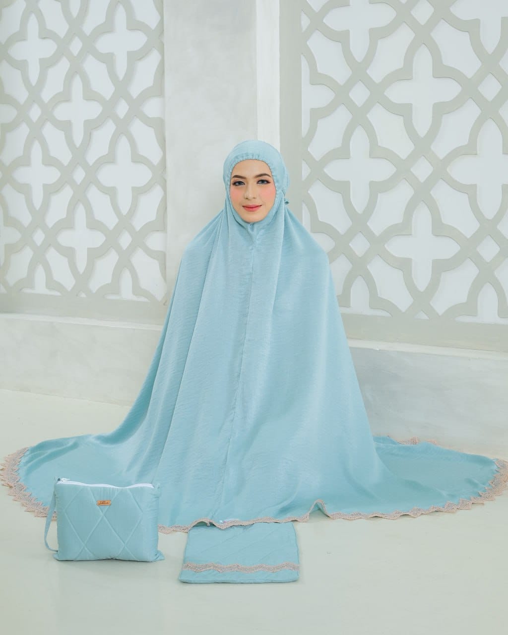 Pre Order! New! Santorini Silk Telekung
