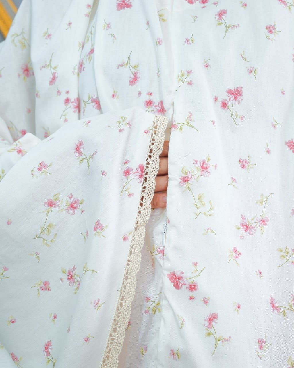 Rosy. Japanese Cotton Telekung (Pre Order)