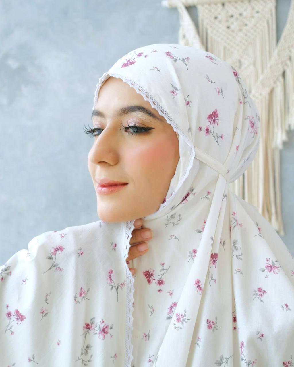 Pre Order! Poppy! Japanese Cotton Telekung