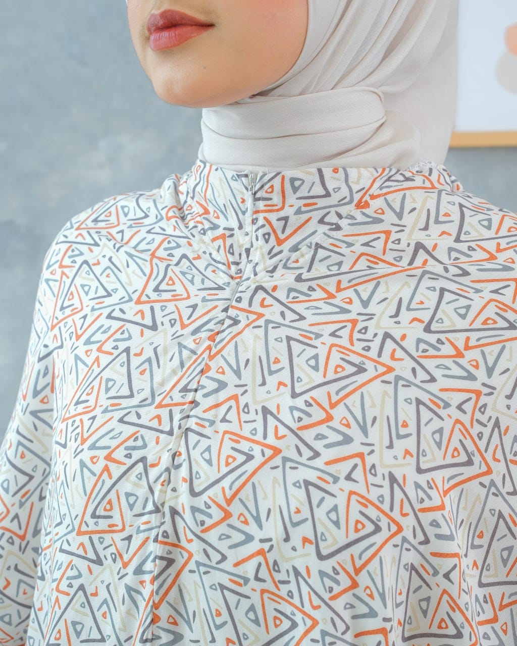 Pre Order! Ayda 2 in 1! Signature Rayon Telekung