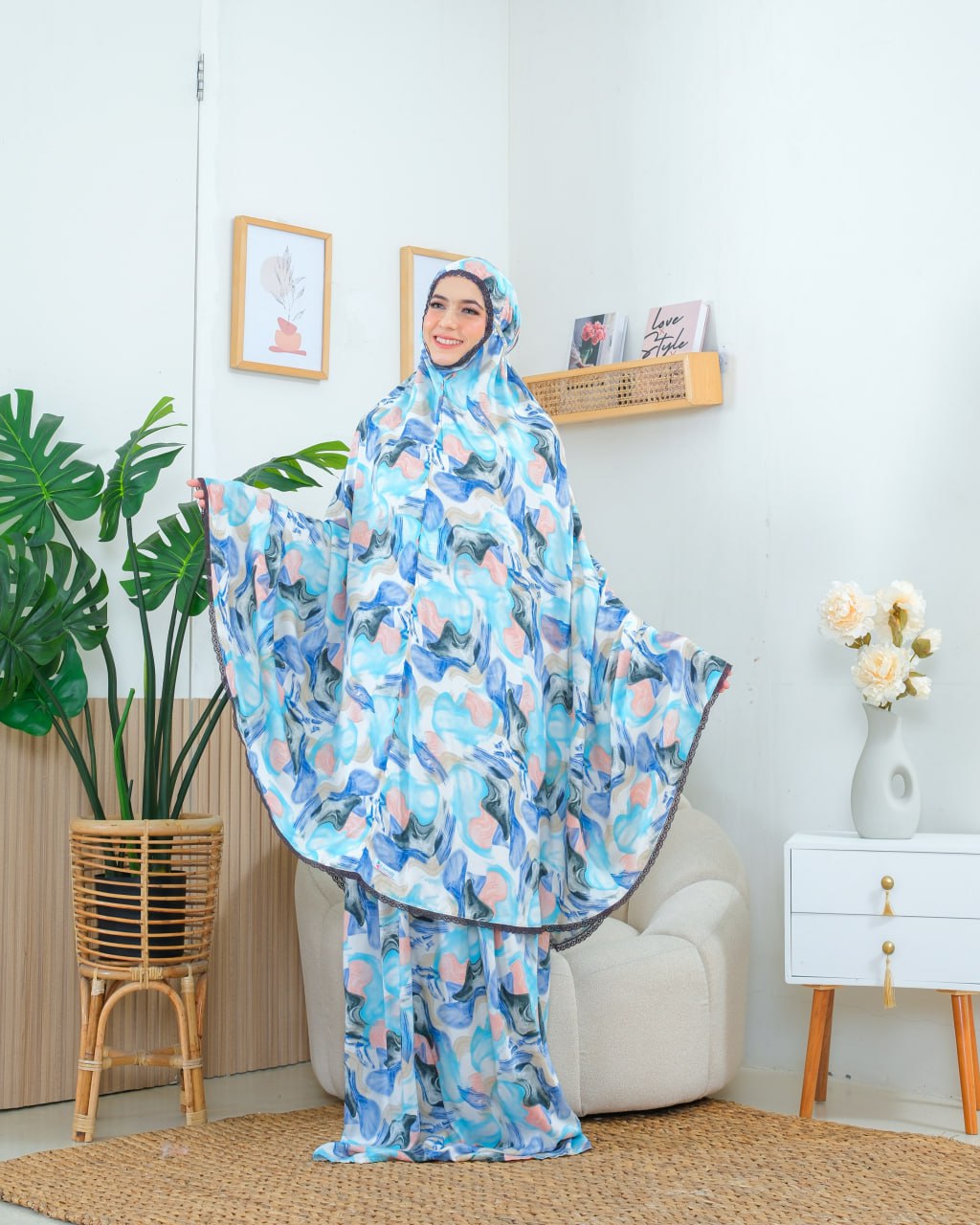 New! Pre Order! Watercolor Series! Signature Rayon Prayer Wear