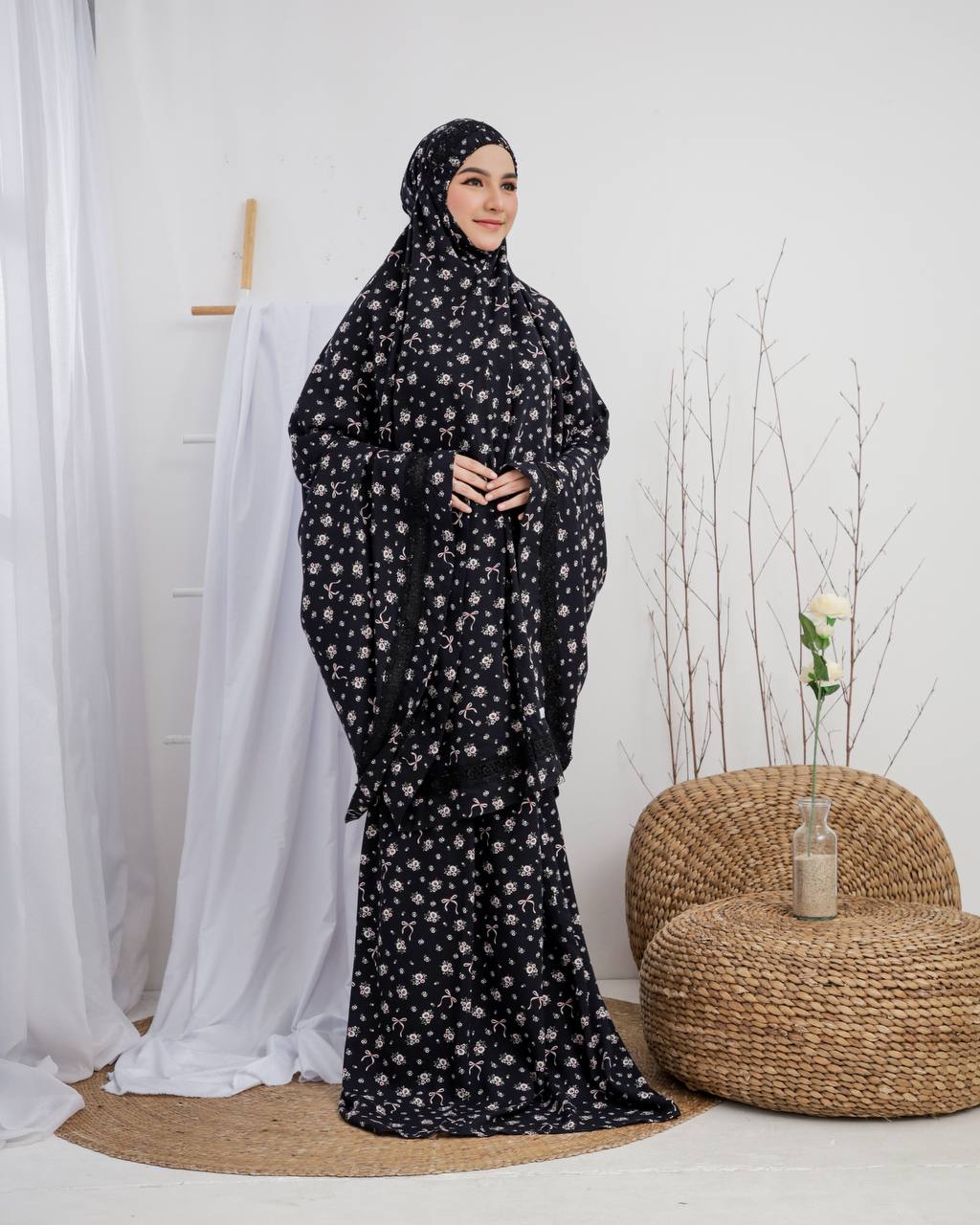 New! Nora Signature Rayon Valencia Telekung(Pre Order)