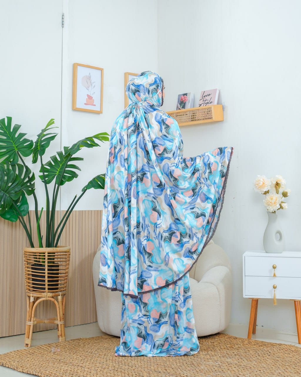 New! Pre Order! Watercolor Series! Signature Rayon Prayer Wear