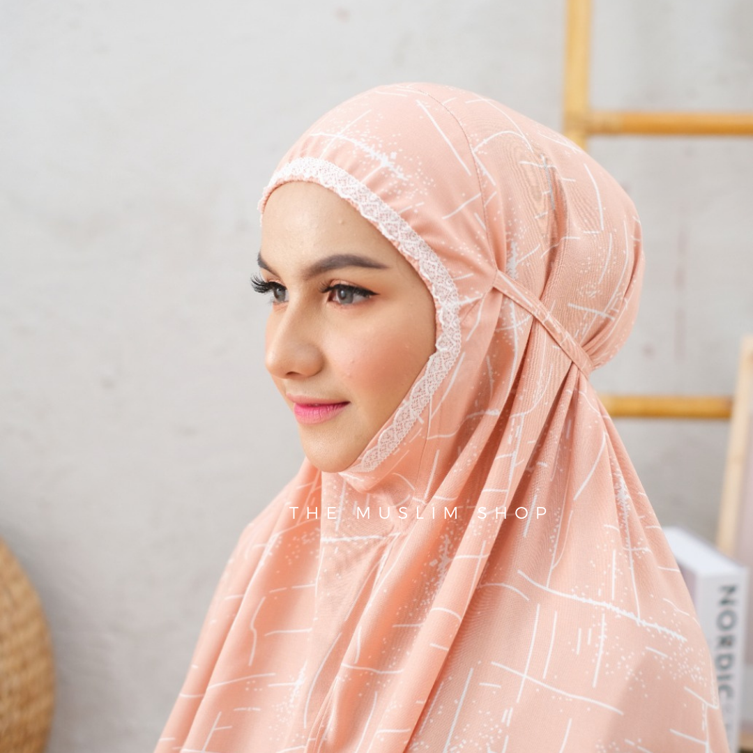 PO! New!Comfy Rayon Telekung