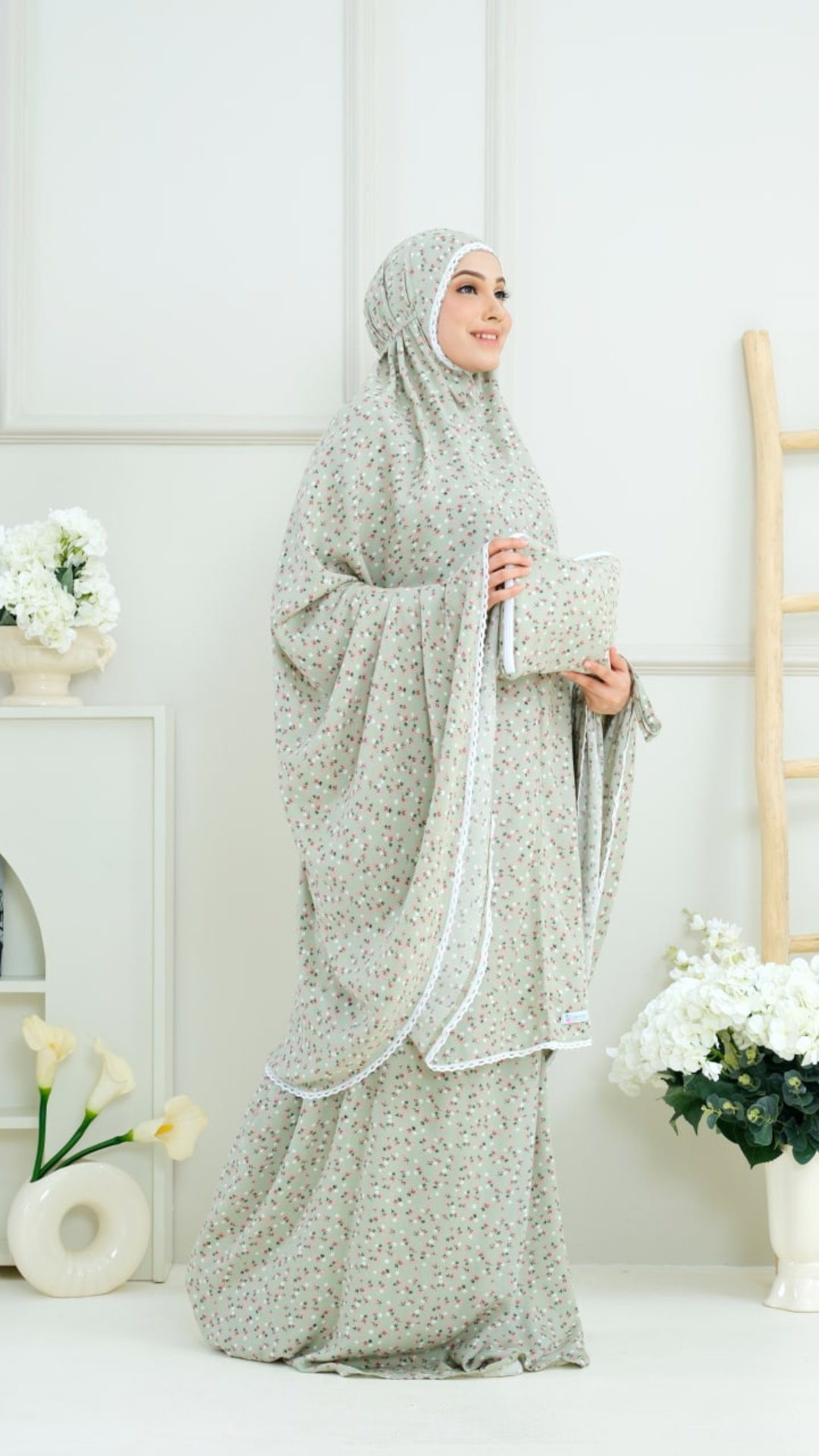 Pre Order! Signature Rayon Prayer Wear in Floral Series