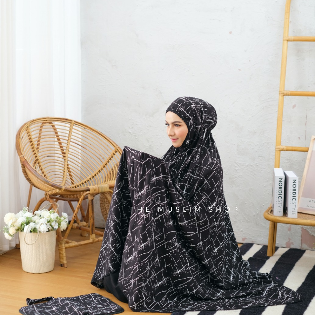 PO! New!Comfy Rayon Telekung