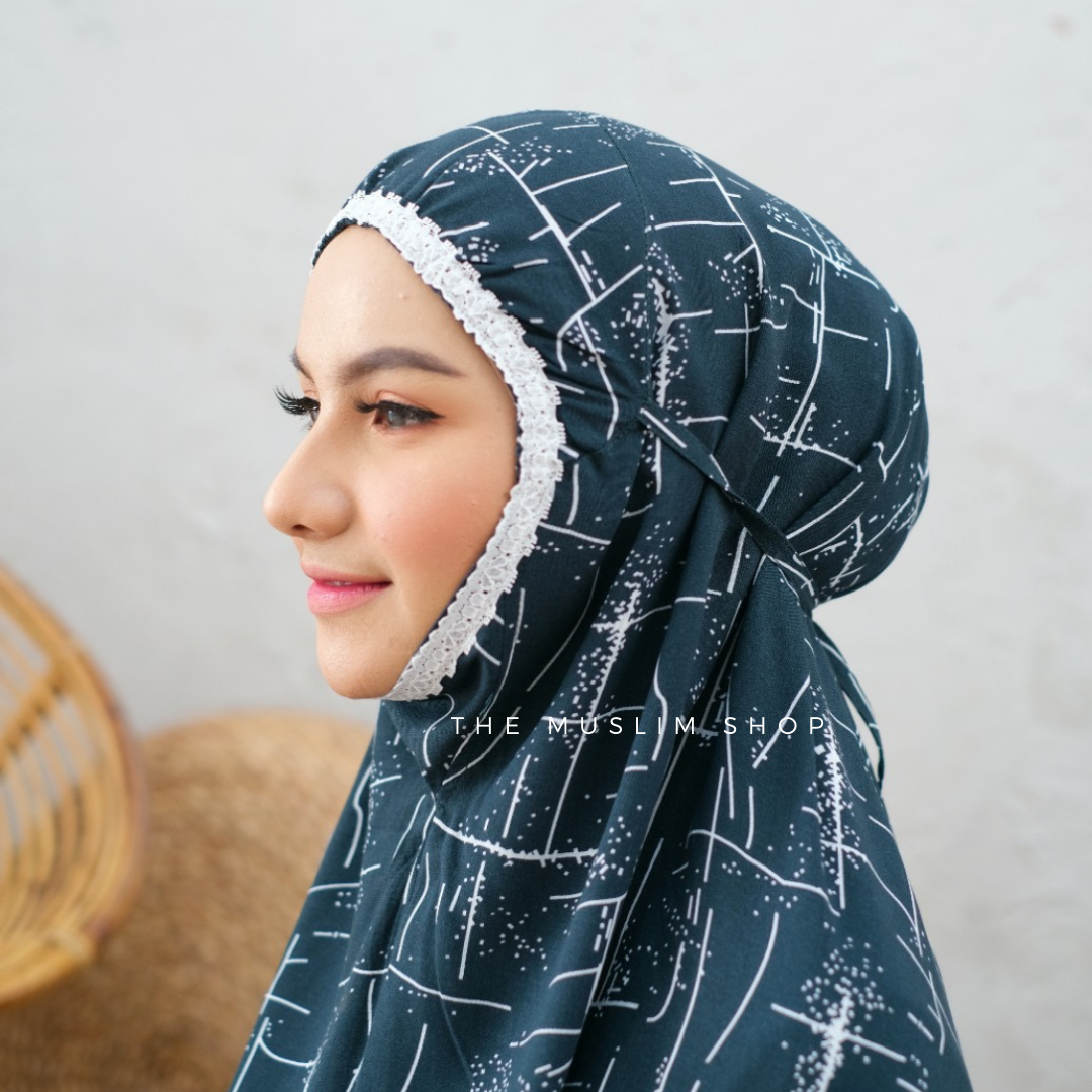 PO! New!Comfy Rayon Telekung