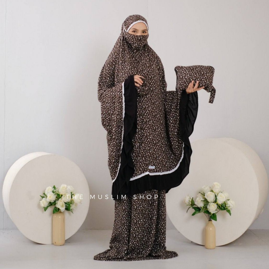 Pre Order. Signature Rayon Prayer Wear in Mini Zahra Series
