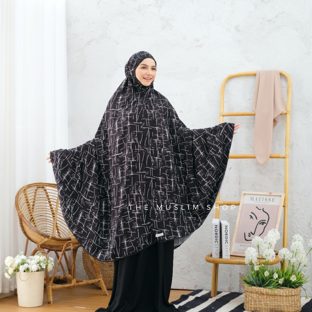 PO! New!Comfy Rayon Telekung