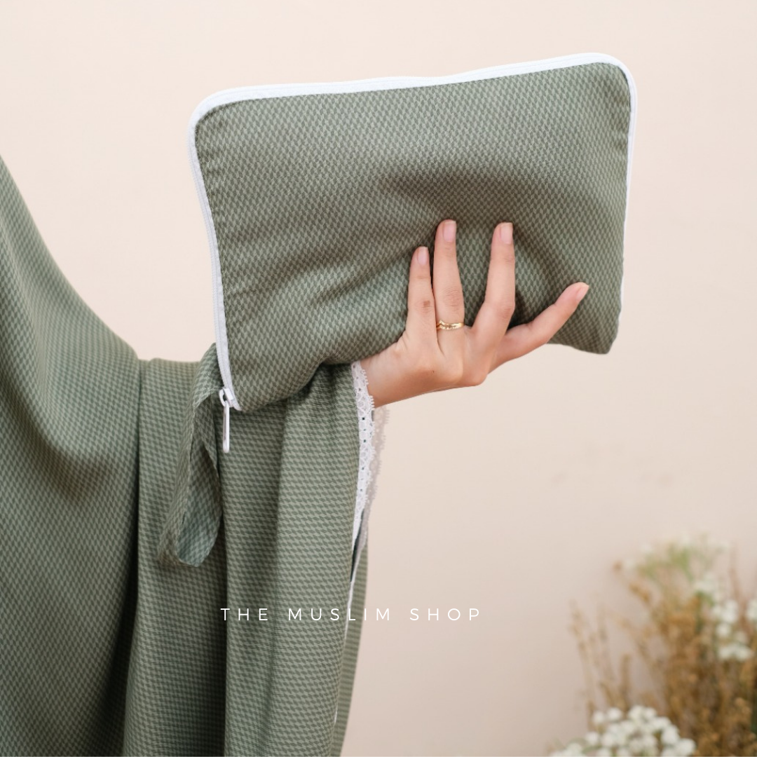 New! Pre Order! Signature Rayon Telekung Geomatric Series