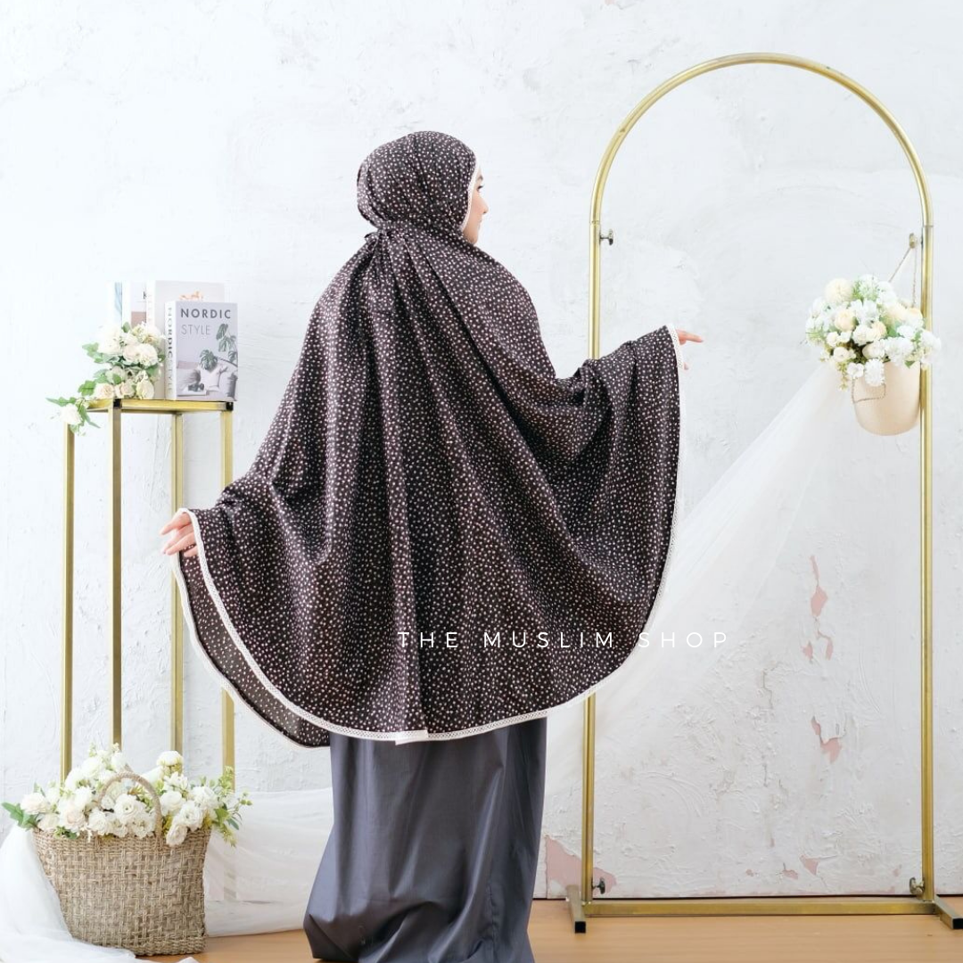 Japanese Cotton Telekung - Mini Zahra Series