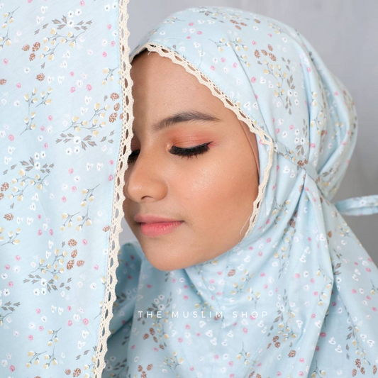 Ramadhan Collection. Pre Order! Japanese Cotton Telekung in Blossom Series!