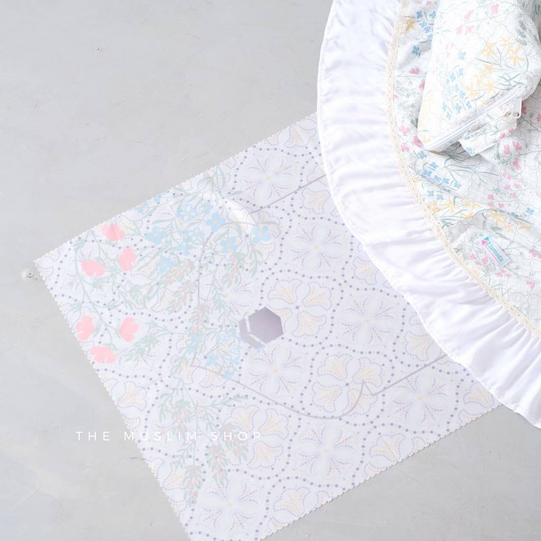 Pre Order! Bloom Series Premium Set - Rayon Prayer Wear with Matching Sejadah