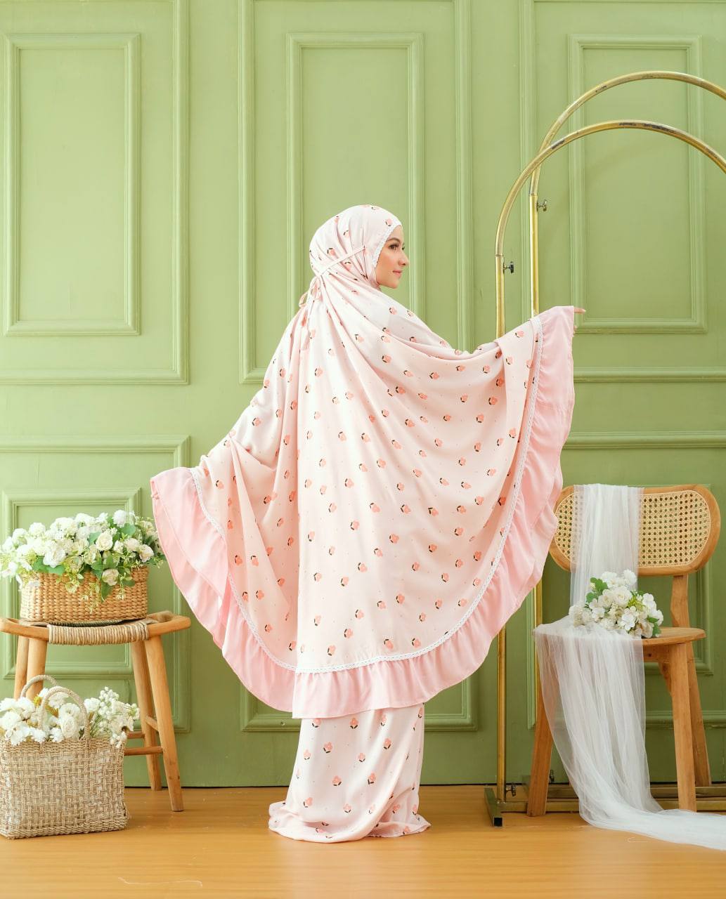 Ramadan Collection! Pre Order! Signature Rayon Prayer Wear in Orchid Series