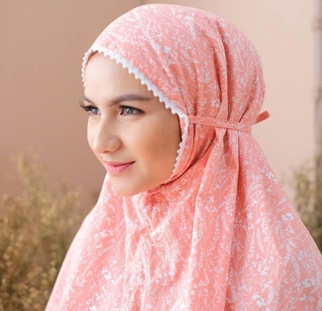 Pre Order! Japanese Cotton Telekung in Lavender Series