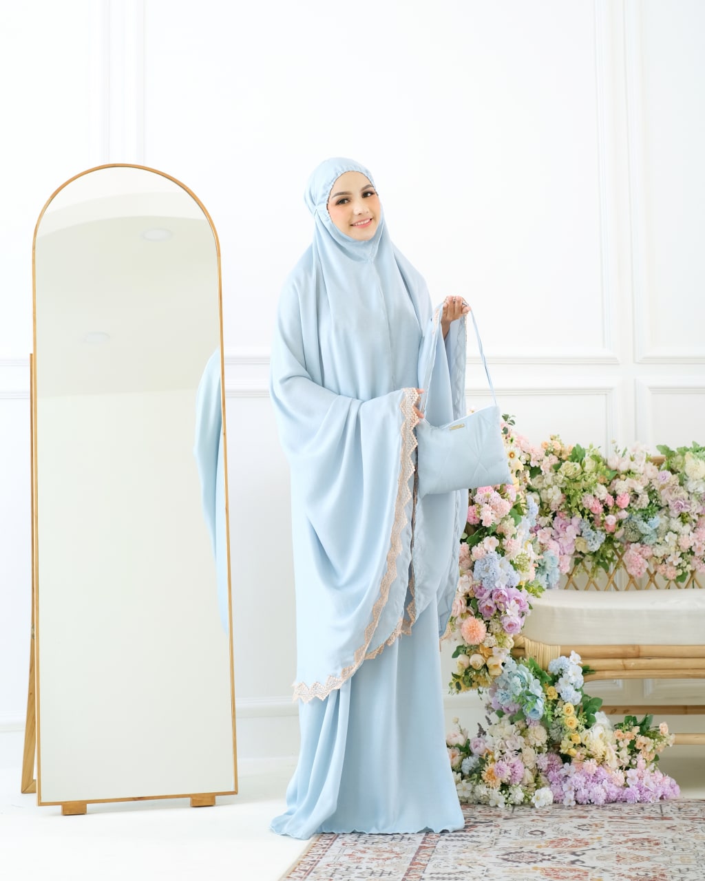 Pre Order! New! Santorini Silk Telekung