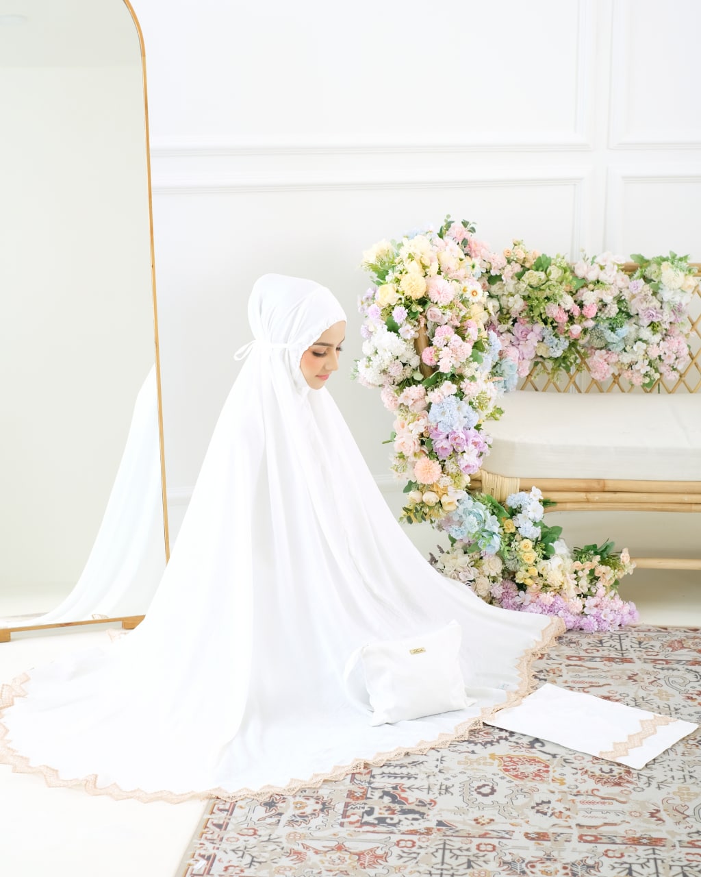 Pre Order! New! Santorini Silk Telekung