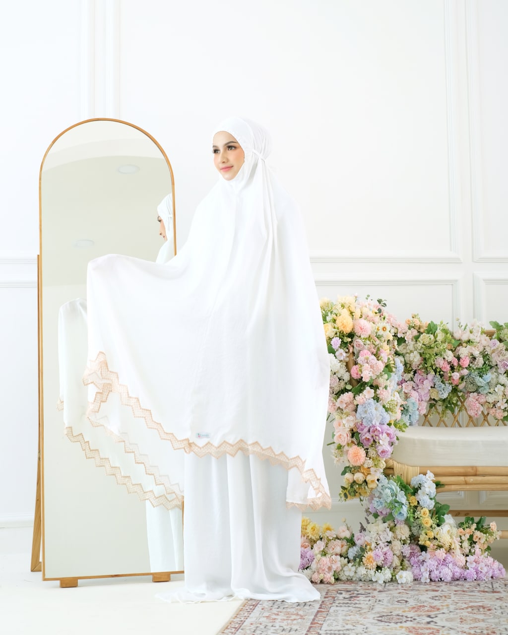 Pre Order! New! Santorini Silk Telekung