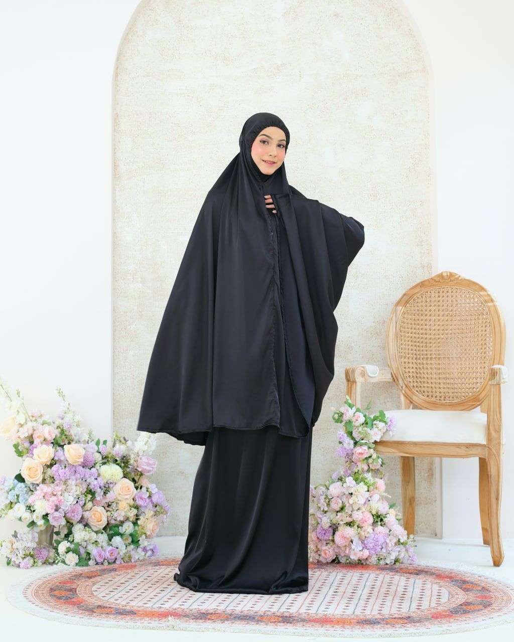 Pre order! Aleena Mini- Travel Silk Telekung