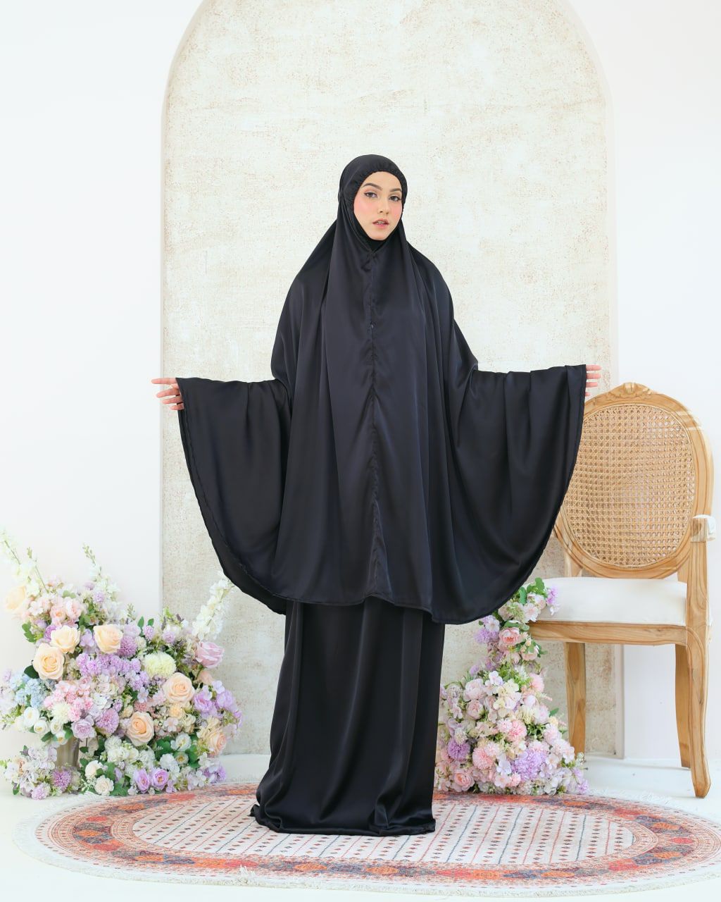 Pre order! Aleena Mini- Travel Silk Telekung