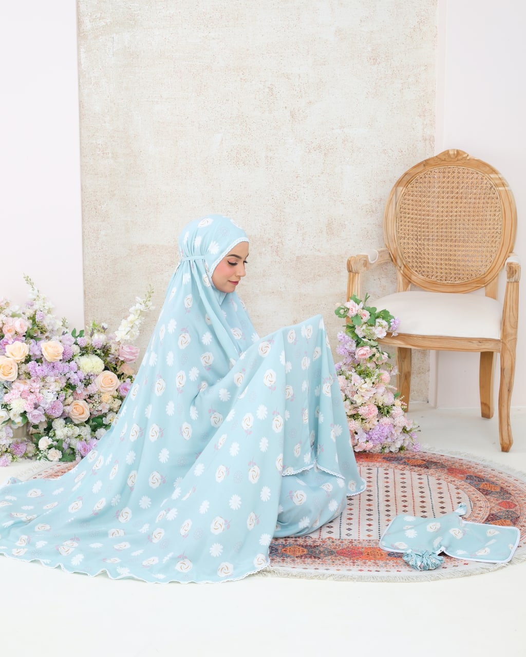 Pre Order! Signature Rayon Prayer Wear in Rose Series