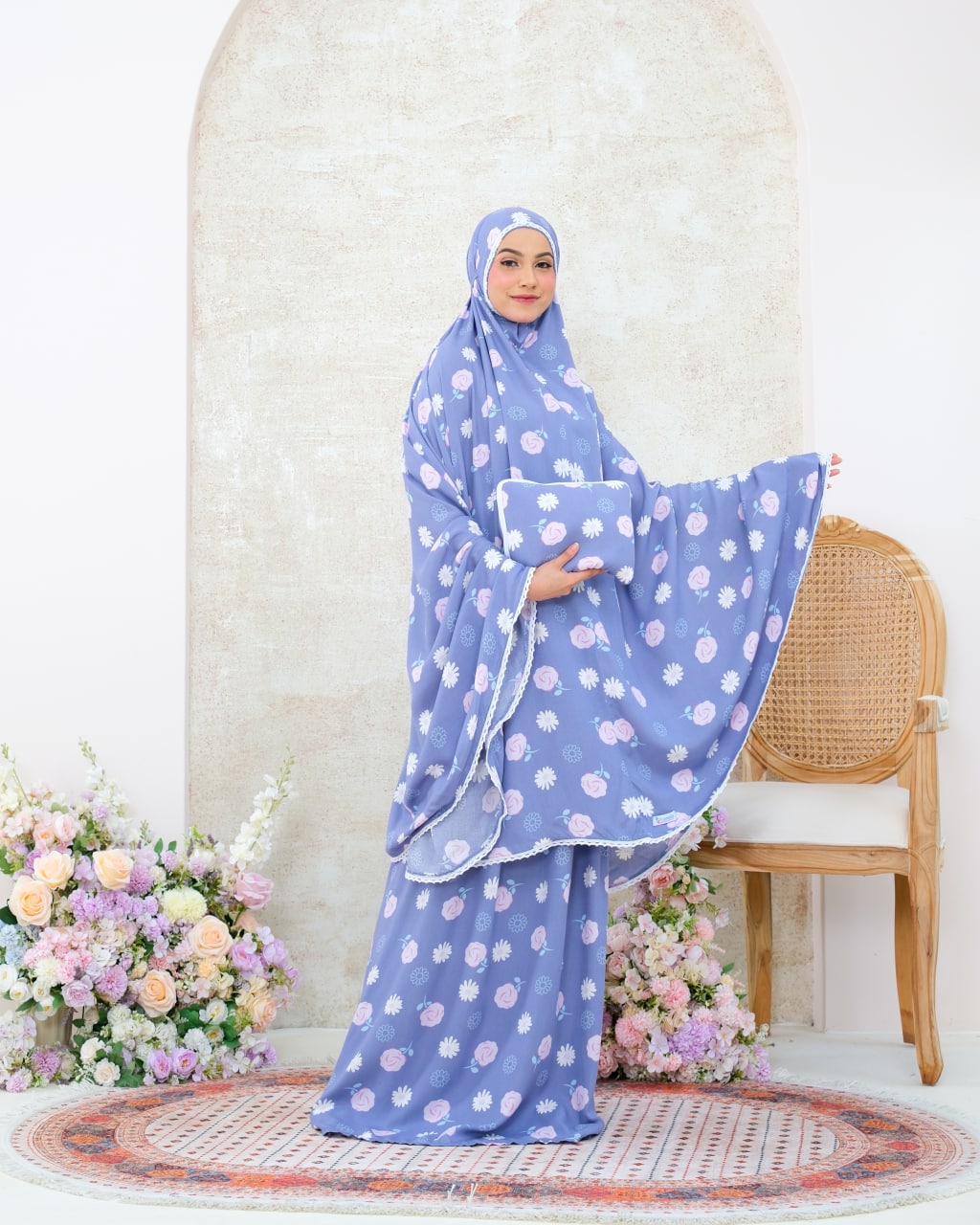 Pre Order! Signature Rayon Prayer Wear in Rose Series